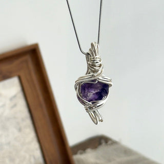 Violet Flame | Amethyst Necklace - MiraVana Jewelry