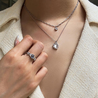 Courage Still | Aquamarine & Moonstone Jewelry Set - MiraVana Jewelry
