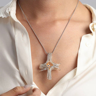 Aurora Seed | Citrine Necklace - MiraVana Jewelry