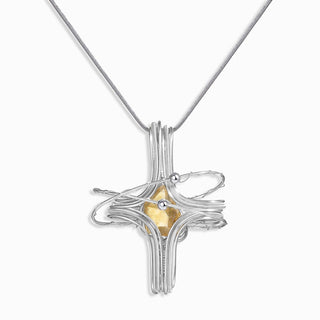 Aurora Seed | Citrine Necklace - MiraVana Jewelry