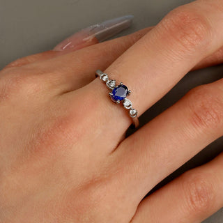 Loyal Light | Blue Sapphire Jewelry Set - MiraVana Jewelry
