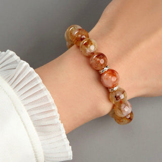 Daydream Gold ｜Citrine & Golden Rutilated Quartz Bracelet - MiraVana Jewelry