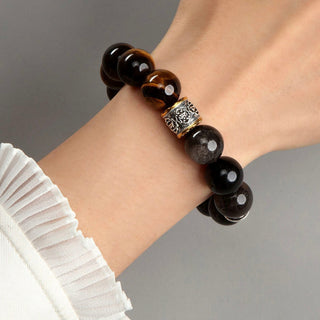 Shadowlight | Ghost Crystal & Obsidian Jewelry Set - MiraVana Jewelry