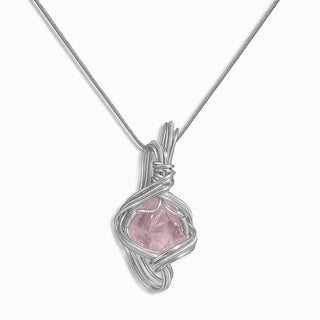 Heart of Rose | Rose Quartz Necklace - MiraVana Jewelry